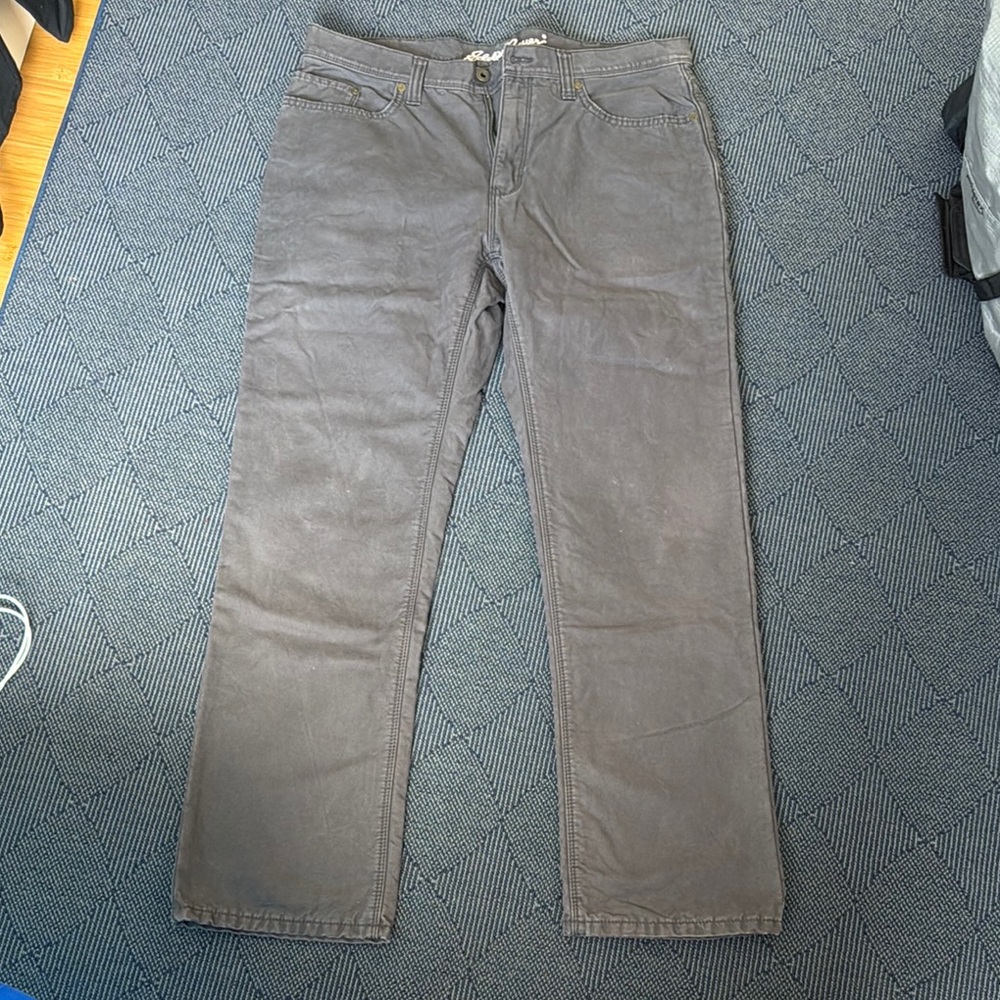 Eddie Bauer Gray Casual Pants
